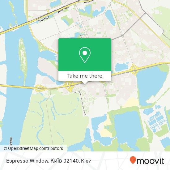 Espresso Window, Київ 02140 map
