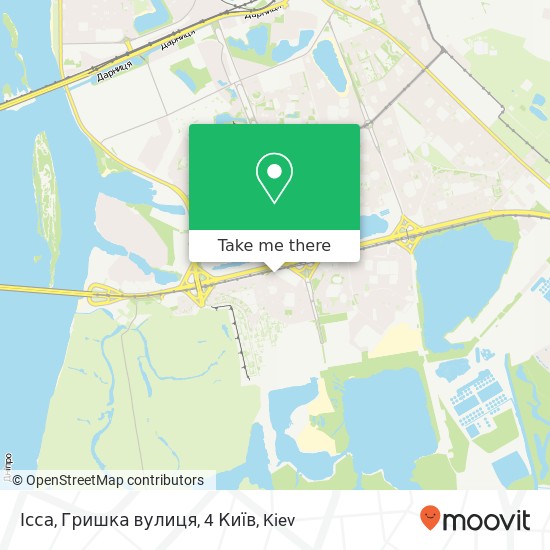 Ісса, Гришка вулиця, 4 Київ map