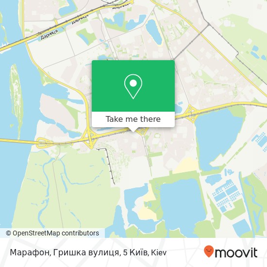 Марафон, Гришка вулиця, 5 Київ map