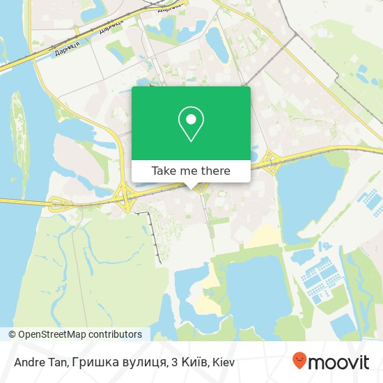 Andre Tan, Гришка вулиця, 3 Київ map