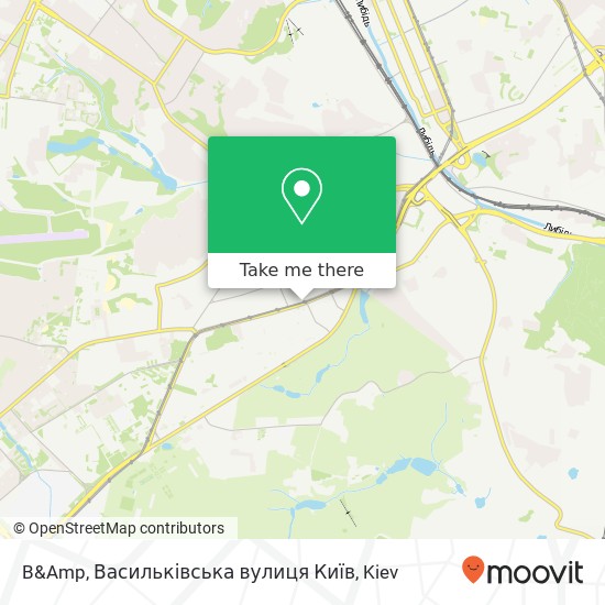 B&Amp, Васильківська вулиця Київ map