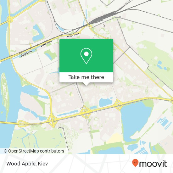 Wood Apple map