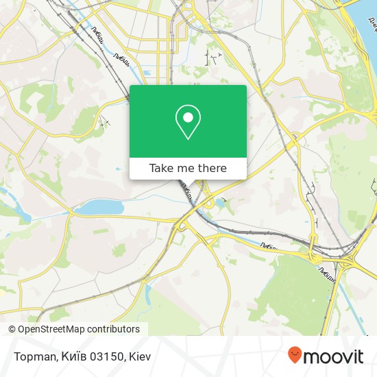 Topman, Київ 03150 map