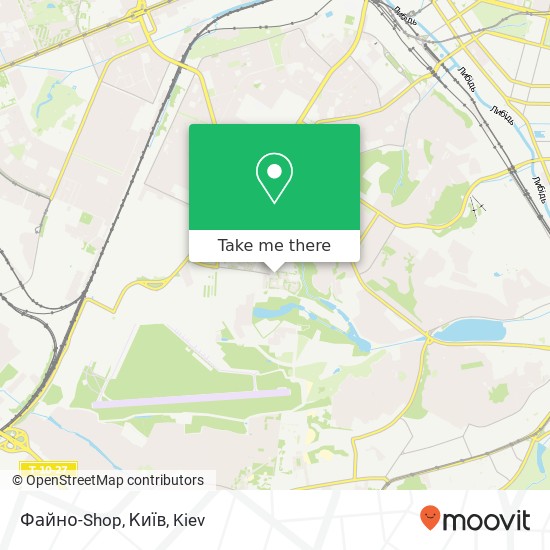 Файно-Shop, Київ map