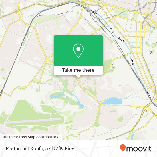 Restaurant Konfu, 57 Київ map