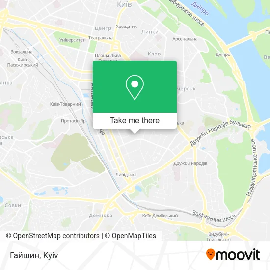 Карта Гайшин