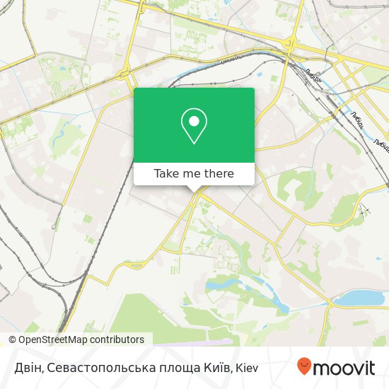 Двін, Севастопольська площа Київ map