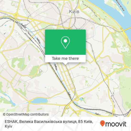 ESHAK, Велика Васильківська вулиця, 85 Київ map