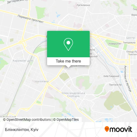 Карта Блінклінтон