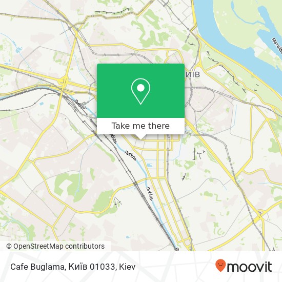 Карта Cafe Buglama, Київ 01033