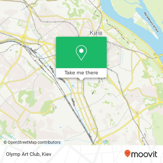 Olymp Art Club map