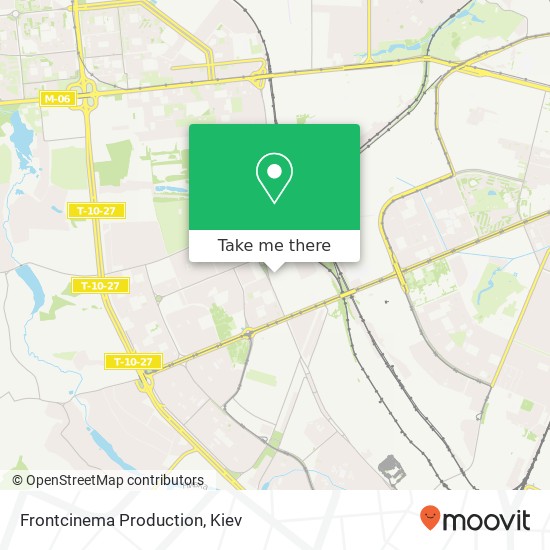 Frontcinema Production map