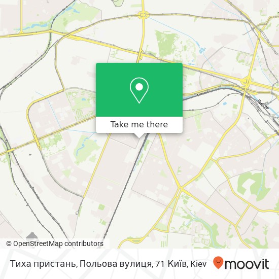 Тиха пристань, Польова вулиця, 71 Київ map