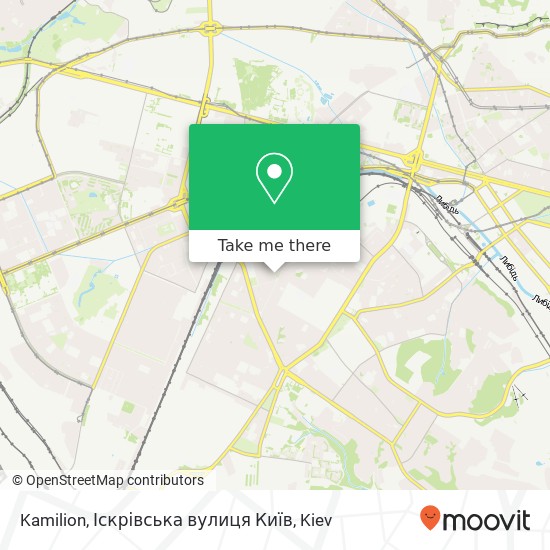 Kamilion, Іскрівська вулиця Київ map