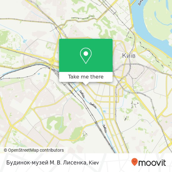 Будинок-музей М. В. Лисенка map