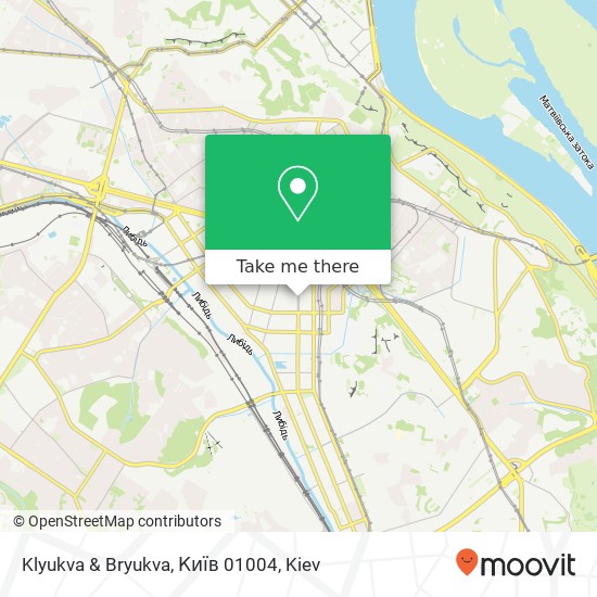 Klyukva & Bryukva, Київ 01004 map