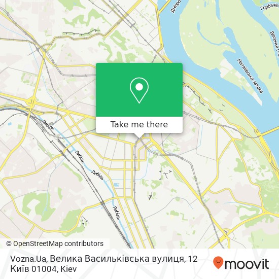 Vozna.Ua, Велика Васильківська вулиця, 12 Київ 01004 map