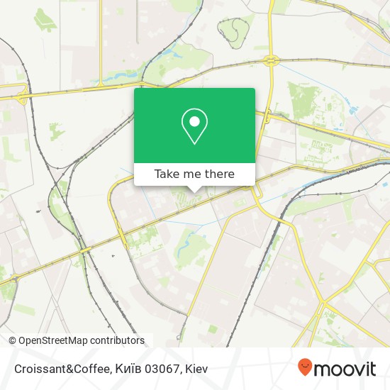 Croissant&Coffee, Київ 03067 map