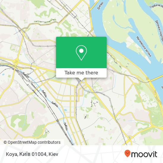Koya, Київ 01004 map