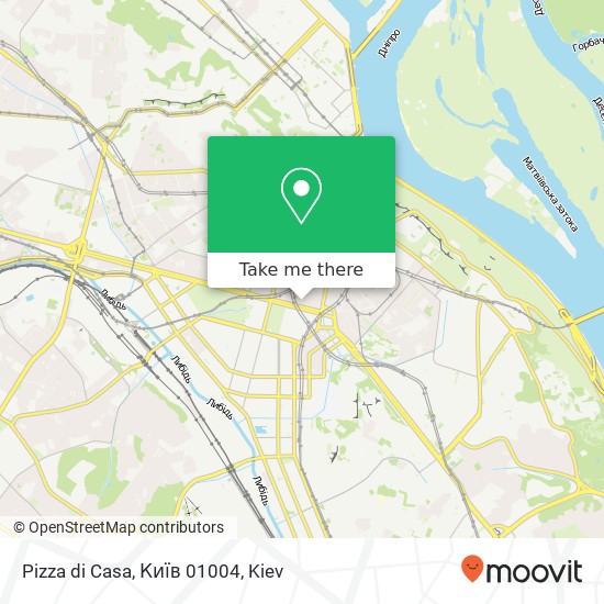 Pizza di Casa, Київ 01004 map