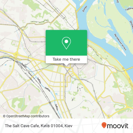 The Salt Cave Cafe, Київ 01004 map