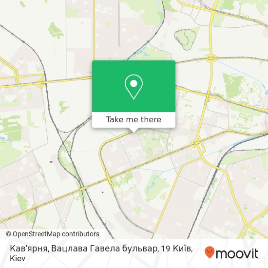 Карта Кав'ярня, Вацлава Гавела бульвар, 19 Київ
