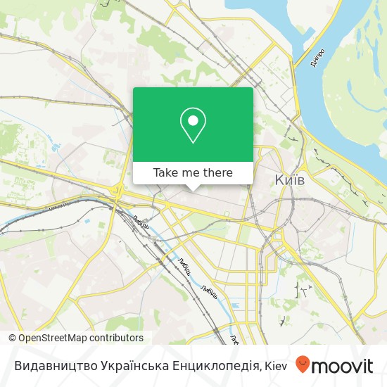 Карта Видавництво Українська Енциклопедія