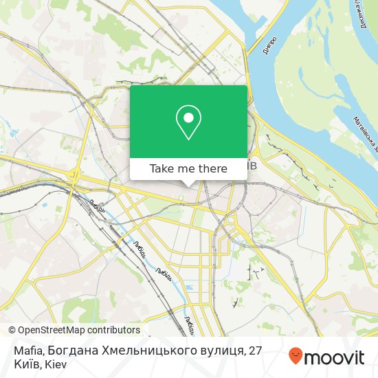 Mafia, Богдана Хмельницького вулиця, 27 Київ map