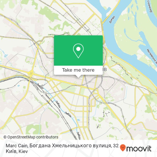 Marc Cain, Богдана Хмельницького вулиця, 32 Київ map