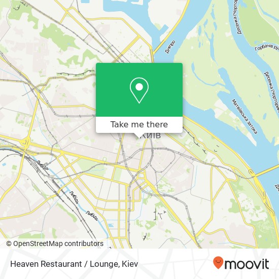 Heaven Restaurant / Lounge map