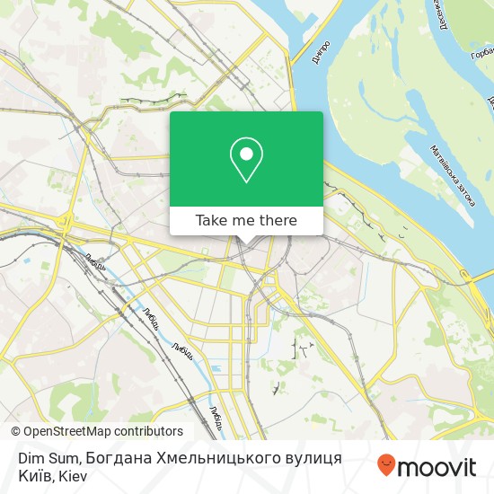 Dim Sum, Богдана Хмельницького вулиця Київ map