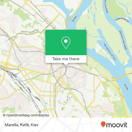 Marella, Київ map