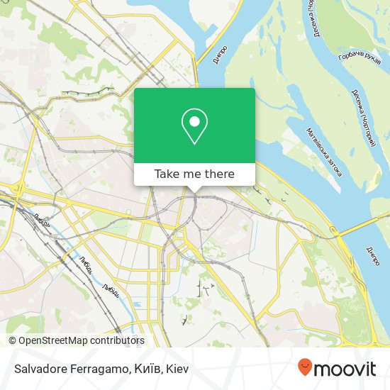 Salvadore Ferragamo, Київ map