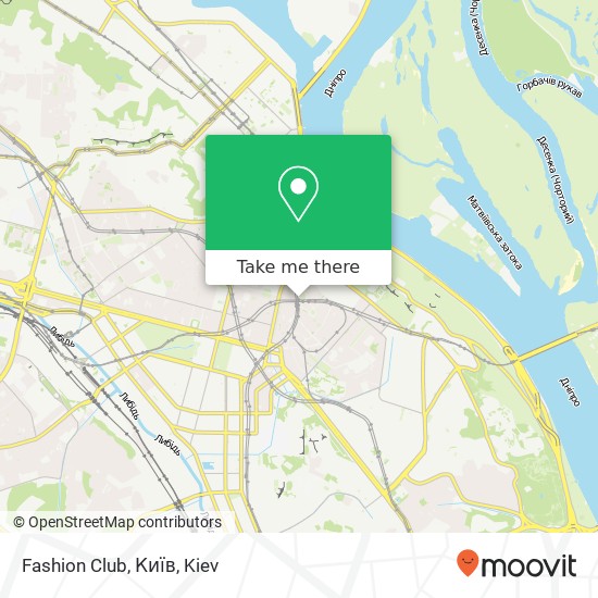 Fashion Club, Київ map