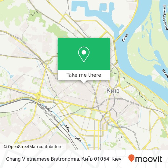 Chang Vietnamese Bistronomia, Київ 01054 map