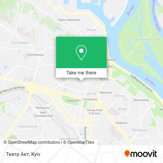 Карта Театр Акт
