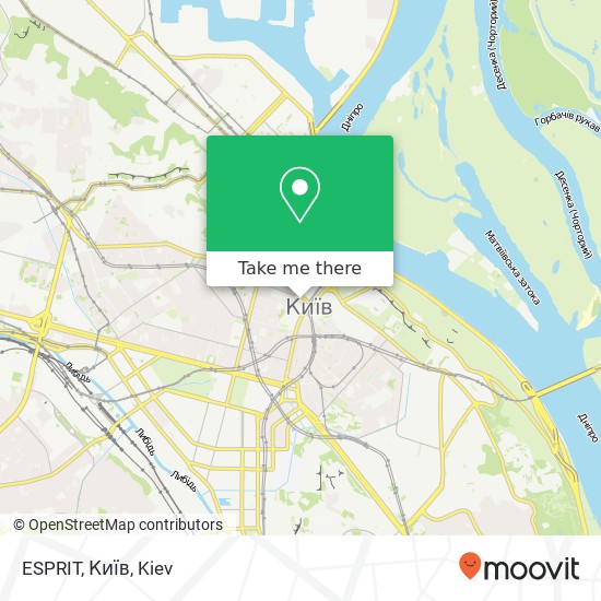 ESPRIT, Київ map