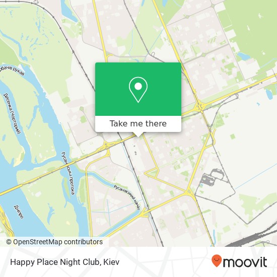 Happy Place Night Club map