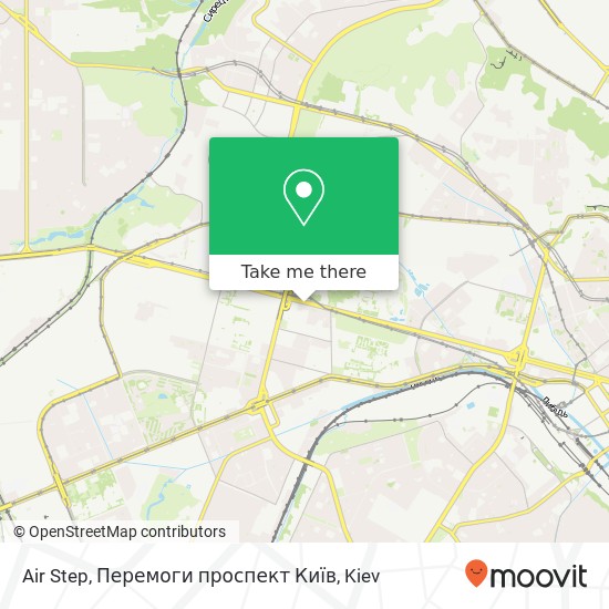 Air Step, Перемоги проспект Київ map