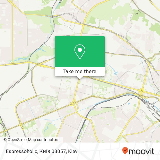 Espressoholic, Київ 03057 map