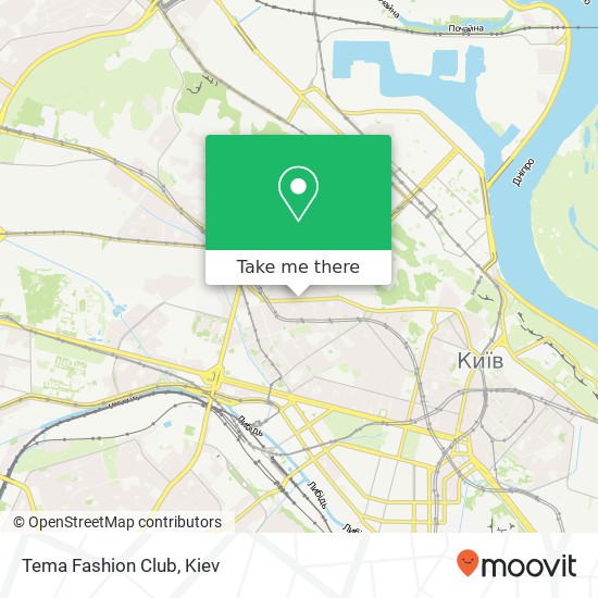 Tema Fashion Club map