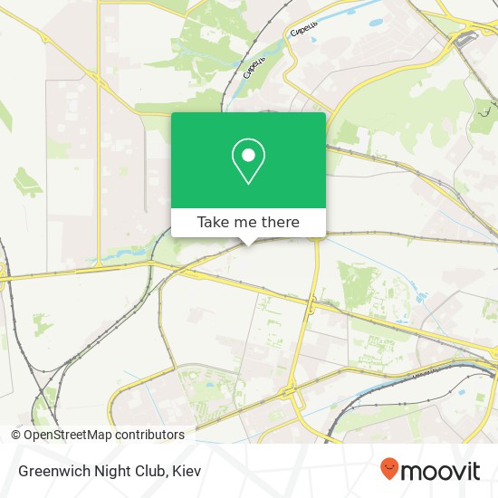 Greenwich Night Club map