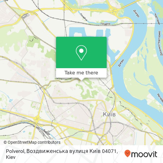 Polverol, Воздвиженська вулиця Київ 04071 map