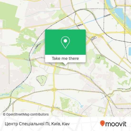 Центр Спеціальної Пі, Київ map