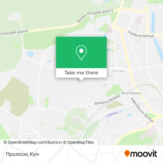 Пролісок map
