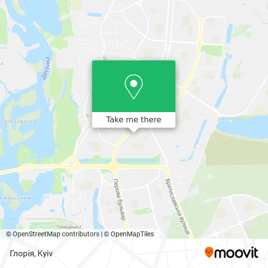 Глорія map
