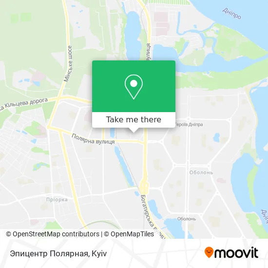 Эпицентр Полярная map