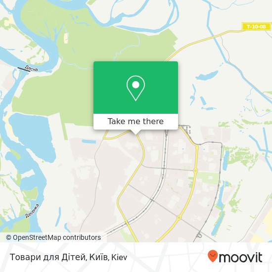 Товари для Дітей, Київ map