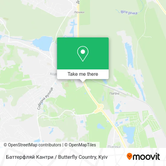 Карта Баттерфляй Кантри / Butterfly Country