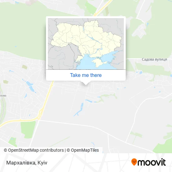 Карта Мархалівка
